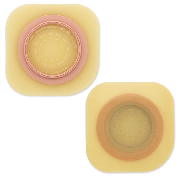 Skin Barrier Pouchkins, SoftFlex Trim To Fit 1-3/4" Floating Flange Green Code 1-1/4" Stoma (#3761, Sold Per Box)