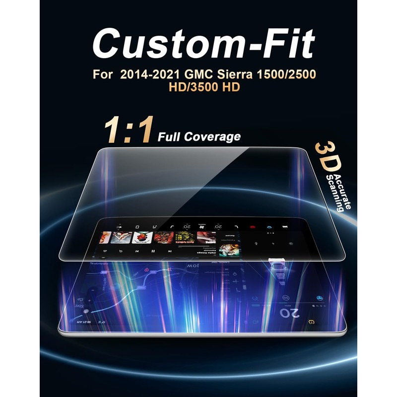 Screen Protector For 2022-2026 Chevy Silverado 1500 & GMC Sierra