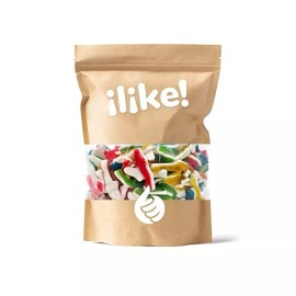 iLike! Assorted Fruit Gummy Sharks Candy, 2 Pound Bag