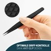 KLINGENHELD Precise Eyelash Tweezers Set – Extra Fine Fibre Tips