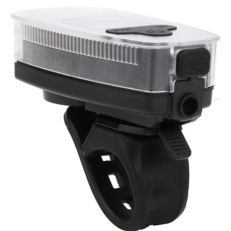 Multifunctional Bike Front Light Bicycle Speedometer LED Display Horn Warning