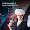 VR Face Cover and Lens Cover Compatible with Quest 2,