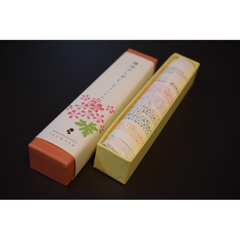 Tanji Umekando Incense Stick, Geranium 0.3 oz (8 g) #181