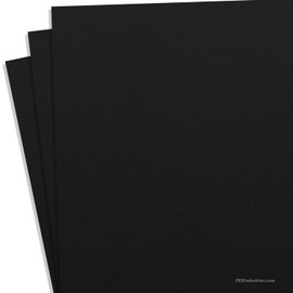 KYDEX Thermoform Sheet - (P1 Texture) - (.080 Thickness) - (12in x 12in) - (Black) - (3 Sheets) - DIY Holster Making, Airsoft Armor, Cosplay Uniforms, RC Models