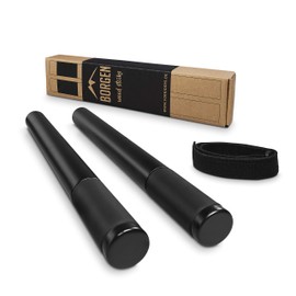 Borgen Bike Wall Mount - Racing Bike Wall Mount Wood for Wall - Noble wood with soft rubber pad - Bike Wall Mounts for MTB, Road Bike and City Bike