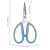 Tailoring Scissors Ergonomics Stainless Steel Symmetrical High Hardness Toughness Heavy