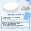 Stoma Ostomy Bath Cover Waterproof Silicone Belt Adjustable Sealed Stoma