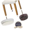 Felt Glider - Felt Pad with Pin/Nail - Brown or
