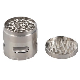 Ferrmore Grinder, Manual Blade, Dried Plant, Small Window, Non-Slip, Rotating, Not Too Fine, Herb Mill