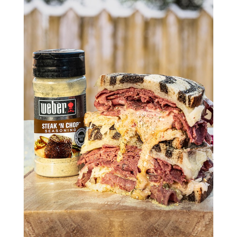 Weber Steak 'N Chop Seasoning, 3 Ounce Shaker