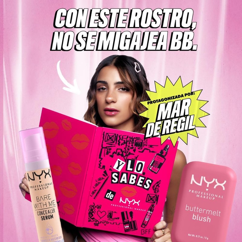 Buttermelt Blush + Bare With Me Serum vegano – Acabado