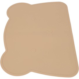 MAVIS LAVEN Mantel Individual de Silicona, Lindo Mantel Individual de Oso de Silicona, Práctico y Lindo Aislamiento Térmico para Restaurante (Marrón), 12sreqck45-13