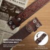 GENEMEN Western Belt (Coffee,120)