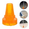 KICHOUSE Elderly Comfortable Crutch Foot Pad Plastic Cane Tips Non-Slip
