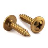 #8 x 3/4" Wood Screw 500Pcs Alloy Steel Standard Thread
