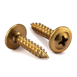 #8 x 3/4" Wood Screw 500Pcs Alloy Steel Standard Thread Truss Head Fast Self Tapping by SG TZH