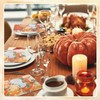 Sinmoe 200 Pcs Autumn Pumpkin Paper Guest Napkin Disposable Hand