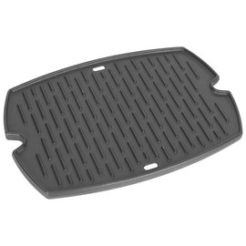 Safbbcue 7583 Grill Griddle 21"Cast Iron Griddle for Weber Q2200 Q200 Q220 Q240 Q2000 Q2400 Series Gas Grill Accessories,Weber Q 53060001 54060001 54060301 567798 592001 Grill Replacement Parts