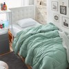 DormCo Solid Iceberg Green Twin XL Comforter