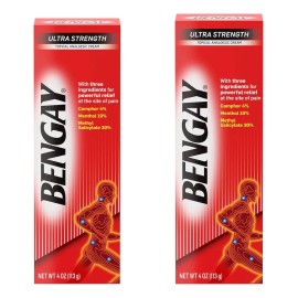 Bnegay Crema AnaLGésica Sin Grasa Para Alivio De Dolor 2pack