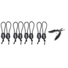 blntackle76 Set of 8 Jenzi Adjustable Rod Bands + Free