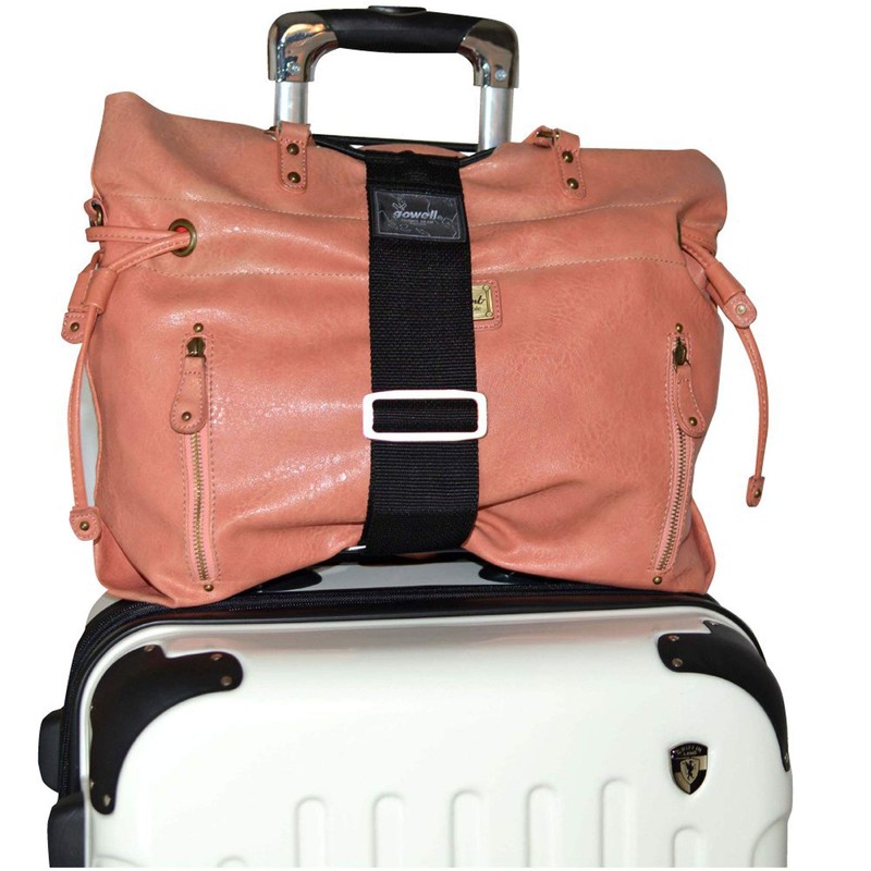 トレードワークス 旅行用品/スーツケースベルト ピンク 37~75cm(調節可)×幅6cm GW-010 2-030