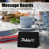 16pcs V Shaped Mini Chalkboard Sign Erasable Reusable for Food