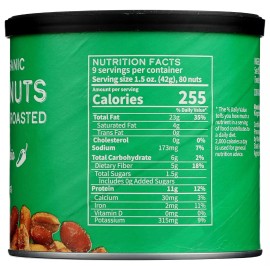 Cb`s Nuts Organic Kettle Roasted Jalapeno Peanuts 14 oz