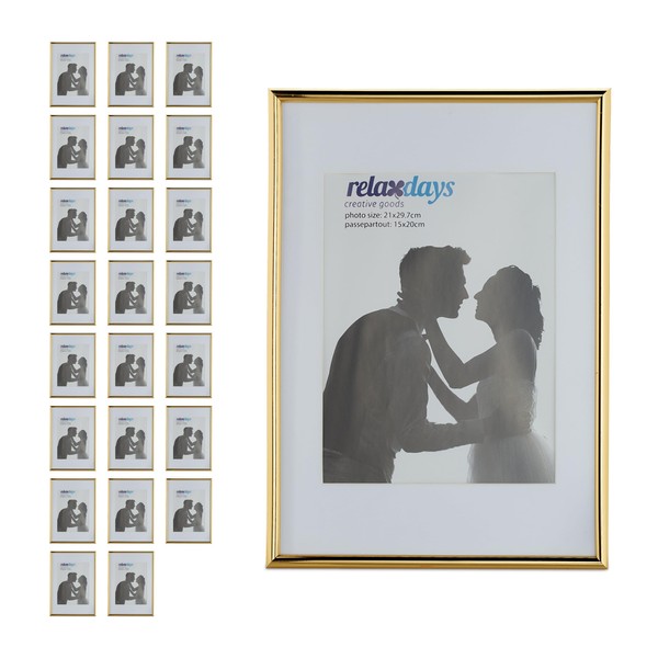 Relaxdays 2 x Picture Frames 20 x 30 cm with
