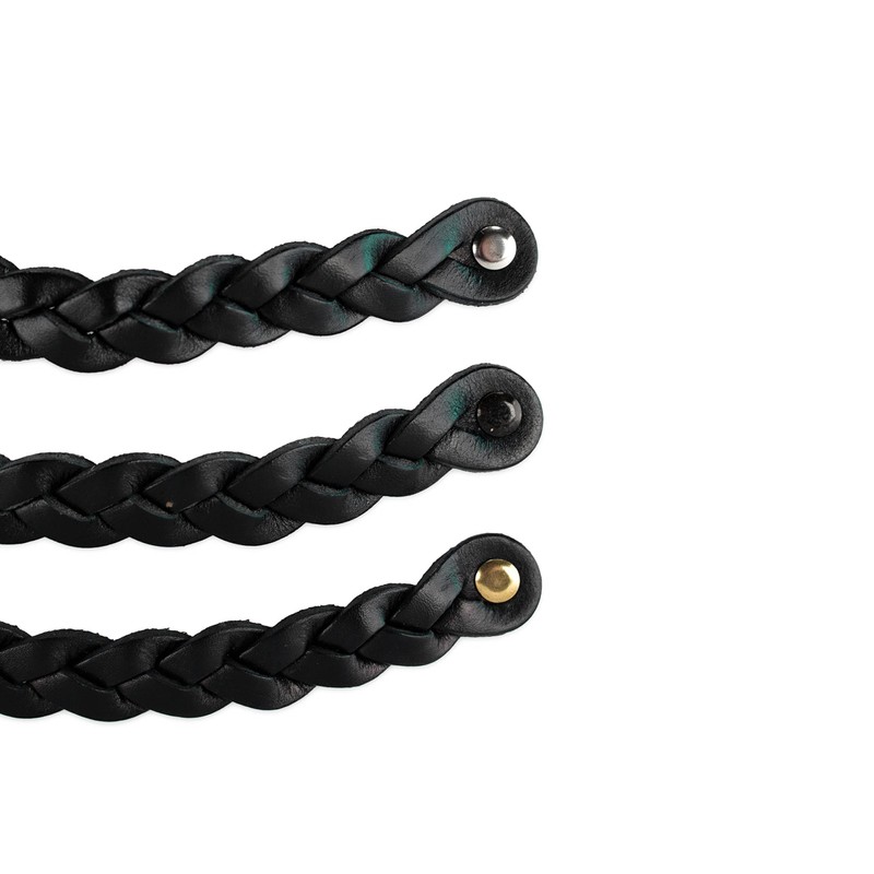 Brute Strength - Leather Handles for Furniture - Braided -