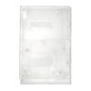for PS Slim Clear Case DIY Replacement Transparent Game Console