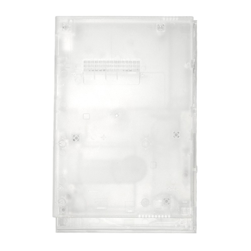 for PS Slim Clear Case DIY Replacement Transparent Game Console