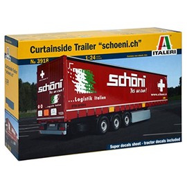 Italeri 1: 24 3918 – Tarpaulin Trailer, Vehicles