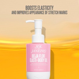 Sol de Janeiro Beija Flor Elasti-Body Oil, Aceite Corporal Hidratante para Elasticidad de la Piel, 100 ml