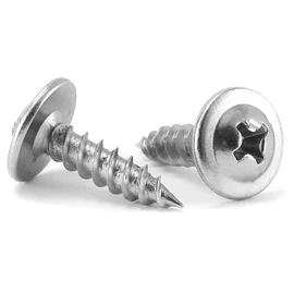 #8 x 5/8" Wood Screw 250Pcs 410 Stainless Steel Standard Thread Truss Head Fast Self Tapping by SG TZH