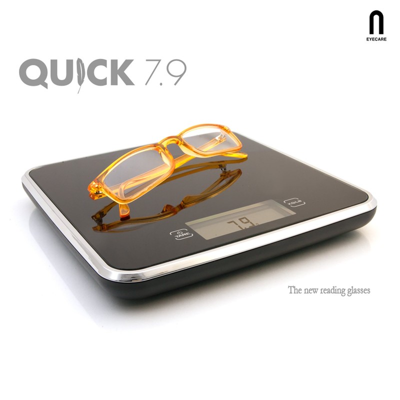 Nannini Quick 7.9 Reading Glasses (+1.00, Brown)