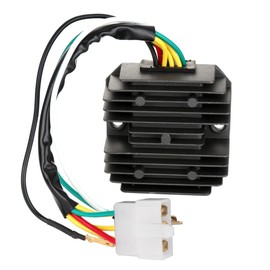 SCITOO 31400-300-035 Front,Left rectifier regulator 1972-1974 for Honda CB350F 1975-1977 for Honda CB400F Super Sport 1971-1973 for Honda CB500 1975-1977 for Honda CB550F Super Sport