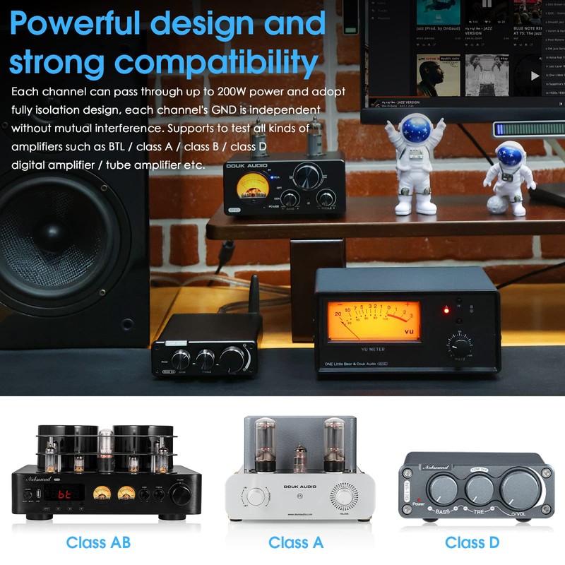 Douk Audio VU102 2 Zone Speaker Selector Box Amplifier Switch