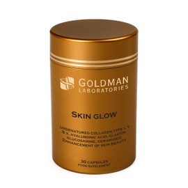 Collagen Supplements for Women - Skin Glow Capsules with Hyaluronic Acid, Elastin & Ceramides for Radiant Skin - Award-Winning Vegetarian Collagen Complex with Ovoderm® - 30 Day Supply