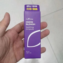 IsnTree Onion Blemish Soothing Ampoule 50ml / 이즈앤트리 어니언 블레미쉬 수딩 앰플 50ml