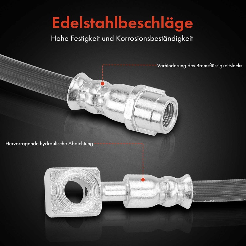 Frankberg 1 x Brake Hose Front Left Compatible with M-Class