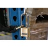 ABUS 180/50 Solid Brass Combination Padlock, Long Stainless Steel Shackle