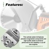 Quctaki Cylinder Piston Kit with Gaskets Compatible with Husqvarna K970