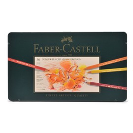 Faber-Castell Faber-Castell 110036 Polychromos Colored Pencils, 36 Colors, Can