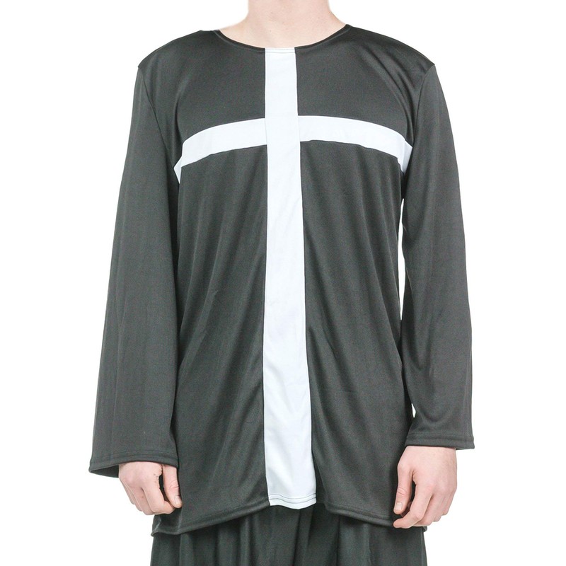 Túnica inspirada en Danzcue para niños, Negro-blanco, S-M-Child