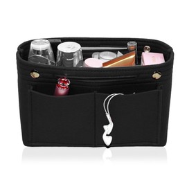 YZROHYI Pocket Organiser Felt Small 24 x 8 x 15 cm, Pockets Inner Organiser, Bag Organiser for Carry Bag, Inner Pockets for Handbags, Organiser Felt, Bag In Bag Organiser, Handbag Folder for Women