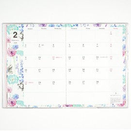 Greeting Life Designer Guild Notebook 2026 A6 Monthly Softcover Navy CD-1392-DG (Starts Dec 2025)