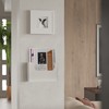 YOHOM No Drilling File Holder Wall Mails Magazines Organizer Adhesive