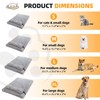 huraty Dog Bed with Pillow for Small Dogs, Orthopedic Dog