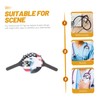 KOMBIUDA Stethoscope Name Tag for Id Tag Open Clasp Design